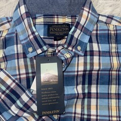 Pendleton Woolen Mills Multicolor Plaid Short-Sleeve Button-up Shirt Size medium