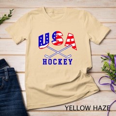 USA Ice Hockey Men Women Boys Girls T-Shirt Unisex T-shirt