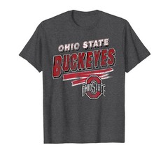 Elite Authentics Ohio State Buckeyes Vintage Distress 90S T-Shirt