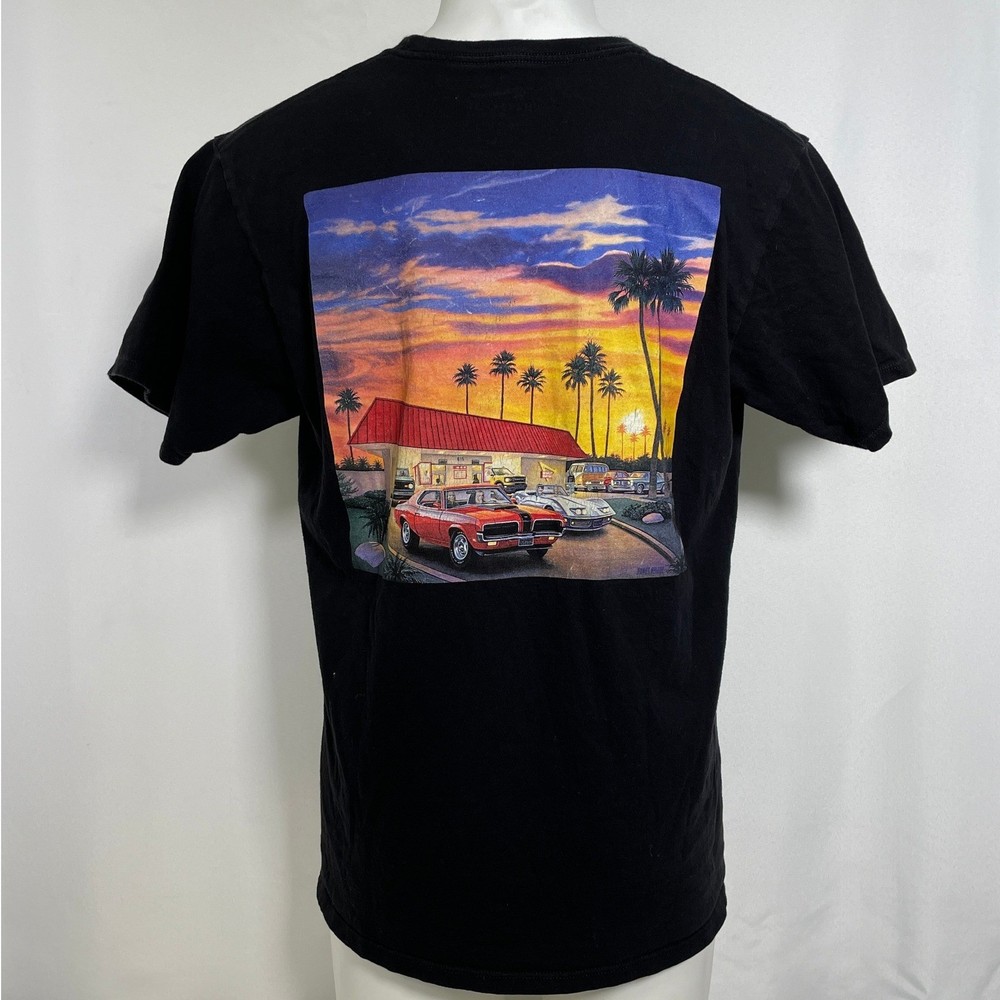 In-N-Out Burger California Golden Hour 2022 Black T-Shirt Men’s LARGE