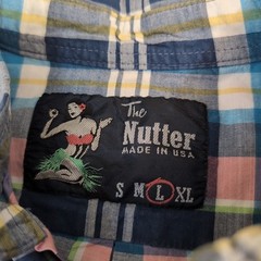 Chubbies Size Large Multicolor Plaid Cotton Short Sleeve The Nutter Popover