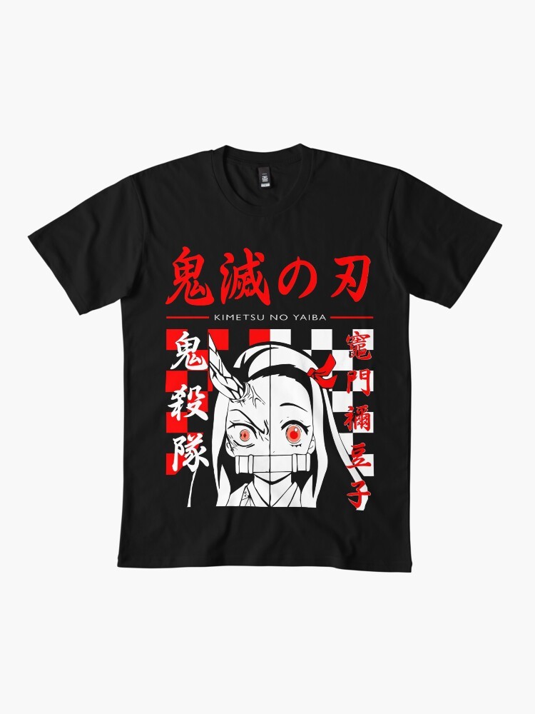 ANIME DEMON SLAYER NEZUKO V2 HOT BASIC MEN T SHIRT