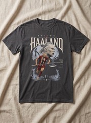 Erling Haaland Norway Viking Football Shirt Graphic Unisex Comfort Colors