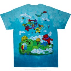 NEW Grateful Dead Parachuting Bear Tie Dye Shirt S M XL 2XL Garcia Hippie