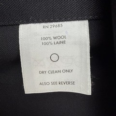 VTG Pendleton Round-up 100% Virgin Wool Black Pearl Snap Button Down Shirt Large