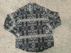 WP Weatherproof Men’s Button-Up Long-Sleeve Shacket Southwest Pattern NWT