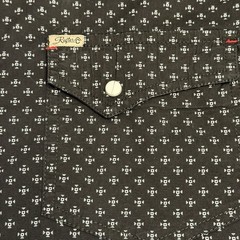 Rafter C Pro Flex 45 Performance Shirt Pearl Snap Men’s Large Black Geometric