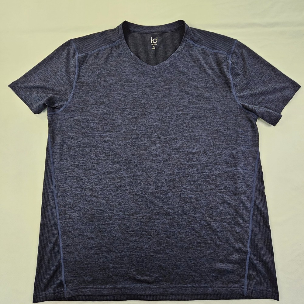 Ideology Blue Short Sleeve Polyester Performance T-Shirt Men’s XL