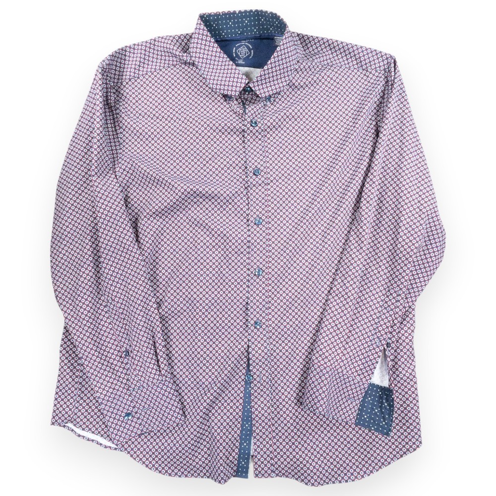 Con.Struct 4-Way Stretch Non-Iron Button Down Shirt XL
