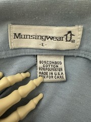 Vintage Munsingwear Polo Shirt Men’s Large Blue USA