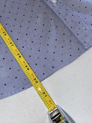 Hawker Rye Stretch Oxford Button Down Size L Pit To Pit 23” L 30” Sleeve 26”