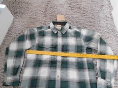 SIMMS Guide Flannel MEDIUM Forest/White Dimensional Buffalo $ 149.98