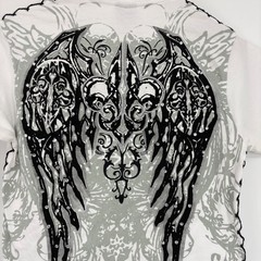 Urban Couture Victorious Fleur De Lis Graphic T Shirt Men M Y2K Streetwear