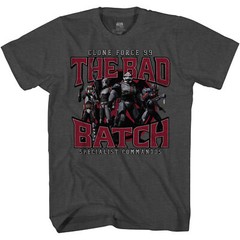 Star Wars The Clone Wars – Clone Force 99 The Bad Batch Adult T Shirt