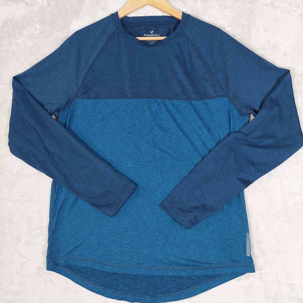 American Eagle Outfitters Men’s 360 Extreme Flex Shirt Size L Stretch Comfort