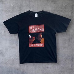 Neil Diamond “World Tour 2008” Soft Pop Rock Music Band Tour T-Shirt Large