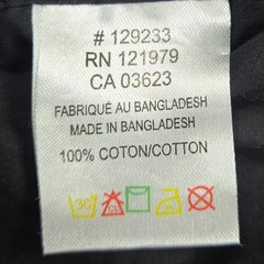 Projek Raw Button Down Indigo Peak Geometric Utility Black Mens Small NEW