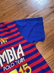 Colombia #15 XXL Sports Star Company Polo Team Shirt Mens 2XL Street wear EUC