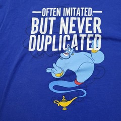 Disney Parks Genie Shirt Mens Large Often Imitated But Never Duplicated Aladdin