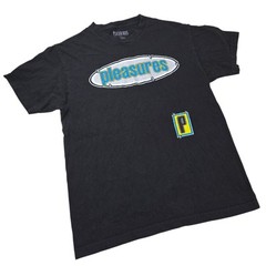 Pleasures Now – T-Shirt – Cotton T Graphic Logo Streetwear Black Size Medium