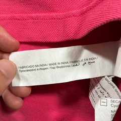 Giovanni Galli Mens Polo Shirt Size 56 Pink Short Sleeve Golf Casual Preppy