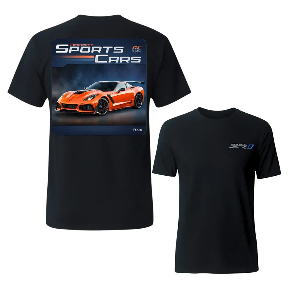 Sport Car Racing T-Shirt, American Sports Cars Tee, Muscle Car Style Shirt