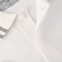 Brunello Cucinelli New Men’s Short Sleeve Polo Shirt with Embroidered Motif