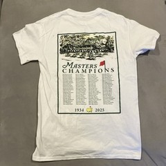 Awesome – Masters – 2025 – Augusta National – Double Sided T Shirt – Men’s Small