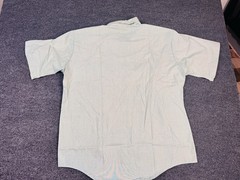 Vintage US Army Short Sleeve Dress Shirt AG-415 17.5” Cold War Era Unissued?