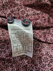 Men’s Small Red And black Consequence Long Sleeve Button Up Shirt