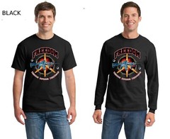 Patriotic 2nd Second Amendment Freedom Through Superior Firepower Men’s T Shirt