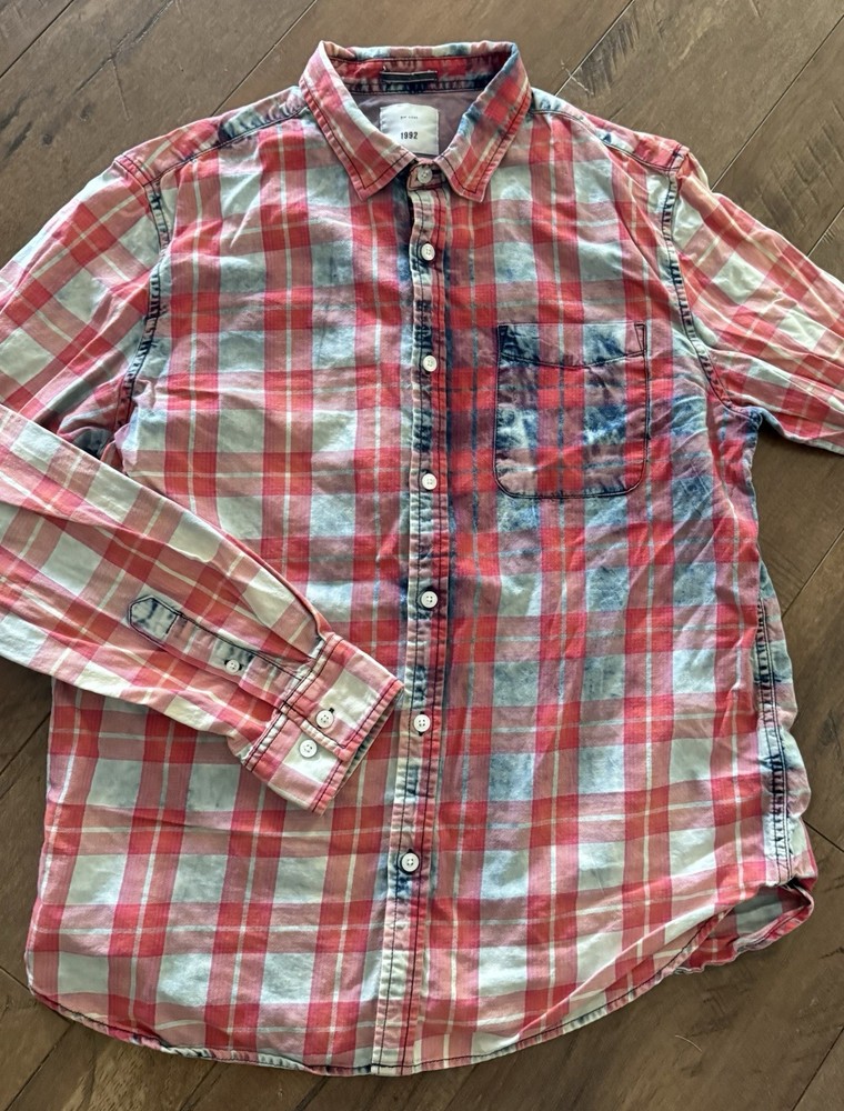 Zip Code 1992 Cotton Button-down Shirt! (men’s Large)
