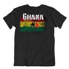 Ghana flag Tshirt basic T-shirt Tee top city map gold mind agriculturral tricot