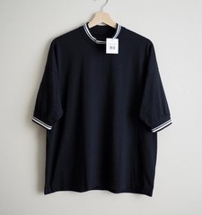 F. Risso Oversized Mock Neck Supima Cotton Uniqlo Short Sleeve T Shirt Medium