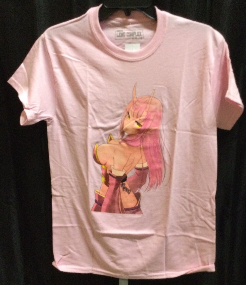 *NWT* Lewd Complex Anime (Size Small) Pink T-Shirt