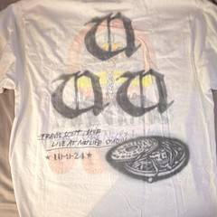 Tour Travis Scott Utopia Circus Maximus White Graphic Tee Men’s 2XL *LIMITED