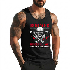 Boomer Generation Badass Before All You Sissies 1946 1964 Tank Top