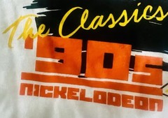 NICKELODEON “THE CLASSICS 90’s” ALL OVER PRINT TEE UNISEX 4X