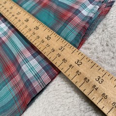 Wrangler Shirt Mens Big 2X Green Red Plaid Western Snap Long Sleeve Button Up