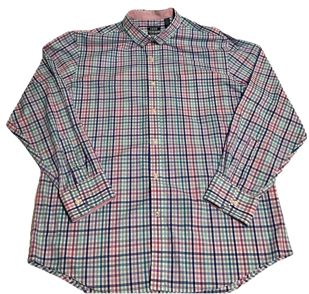 Van Heusen Flex Fit Button-Down Shirt – XL Slim Fit – 17″ Collar