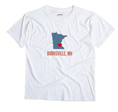 Burnsville Minnesota MN T-Shirt HEART
