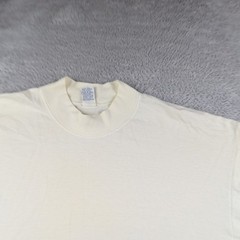 Vintage 90s GAP Shirt Mens XL White Long Sleeve Cotton Casual High Neck USA