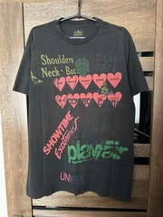 Vivienne Westwood Boxy Meaningless Print Black T-Shirt Men Size Large