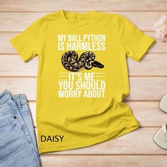 Funny Ball Python Design Snake Lover Men Women Boys Girls T-Shirt Unisex T-shirt