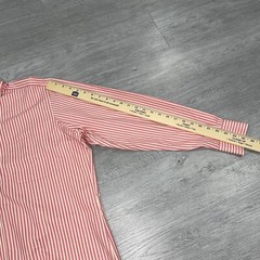 J. McLaughlin Button Down Shirt Men Medium Classic Blazer Stripe Long Sleeve NWT