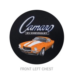 Chevy Camaro 1970-1981 Generation Garage Graphic T-Shirt Black Official Licensed