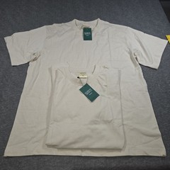Maison Article T-Shirt Cream Stone Cotton Mens Size XL Premium Standard LOT OF 2