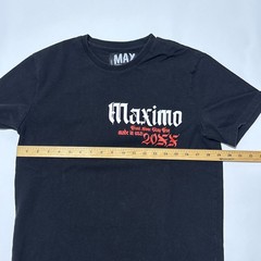 Rare Maximo Apparel MAX Trust None Stay True T-Shirt Cyber Y2K Streetwear Size M