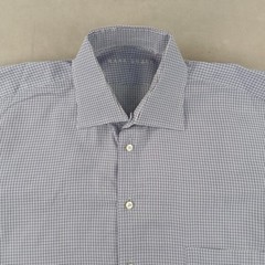 Mark Shale 17 Tall XL Mens Shirt 24×32 Office Casual Long Sleeve