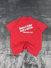 1980s Coca Cola Foreign Language Front Graphic And Back Graphic Men’s And Women